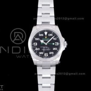 Air-King 126900 VSF 1:1 Best Edition 904L Steel Black Dial on SS Bracelet VS3230