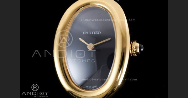 Baignoire Watch YG AF 1:1 Best Edition Black Dial on Black Strap RONDA Quartz - Image 4