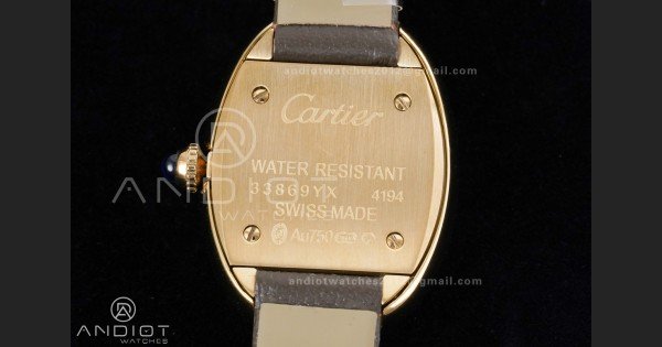 Baignoire Watch YG AF 1:1 Best Edition Brown Dial on Brown Strap RONDA Quartz - Image 8