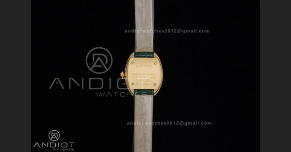 Baignoire Watch YG AF 1:1 Best Edition Green Mop Dial on Green Croco RONDA Quartz - Image 7