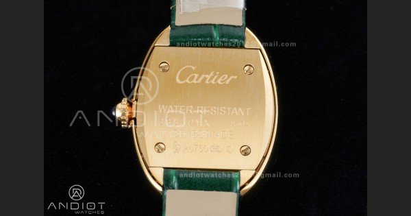 Baignoire Watch YG AF 1:1 Best Edition Green Mop Dial on Green Croco RONDA Quartz - Image 8