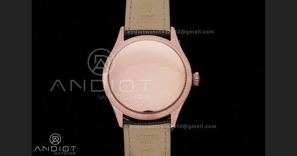 Cellini 50505 RG KZF 1:1 Best Edition White Dial Roma Markers on Brown Leather Strap SA3132 - Image 6