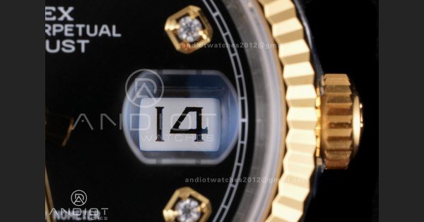 DateJust 36 126233 VSF 1:1 Best Edition 904L Steel Black Dial Diamonds Markers on Jubilee VS3235 - Image 6