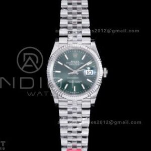 DateJust 36 SS 126234 VSF 1:1 Best Edition 904L Steel Green Dial on Jubilee Bracelet VS3235