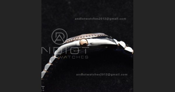 DateJust 36 SS 126281rbr VSF 1:1 Best Edition 904L Steel Silver Textured Dial on Jubilee Bracelet VS3235 - Image 9