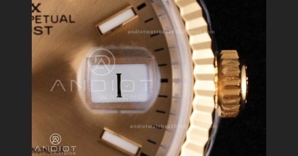 DateJust 36 SS/YG 126233 VSF 1:1 Best Edition 904L Steel YG Sitck Dial on Jubilee Bracelet VS3235 - Image 7