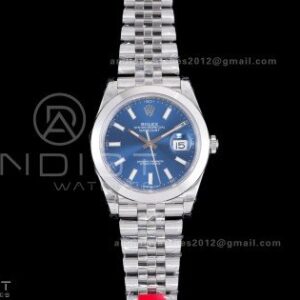 DateJust 41 126300 904L SS VSF 1:1 Best Edition Blue Dial on Jubilee Bracelet VS3235