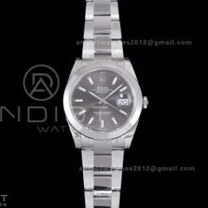 DateJust 41 126300 904L SS VSF 1:1 Best Edition Gray Dial on Oyster Bracelet VS3235