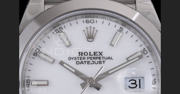 DateJust 41 126300 904L SS VSF 1:1 Best Edition White Dial on Jubilee Bracelet VS3235 - Image 4