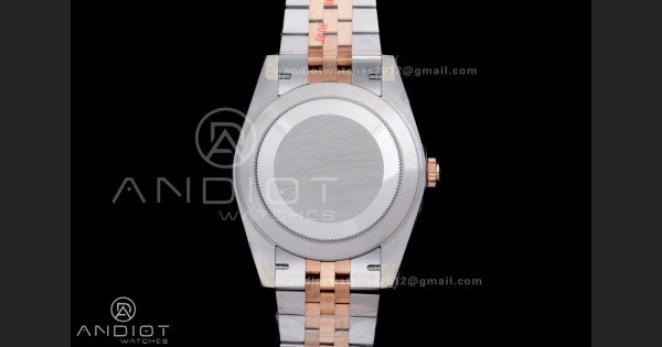 DateJust 41 126331 Clean 1:1 Best Edition 904L Steel Champagne Dial on SS/RG Jubilee Bracelet SH3235 - Image 8