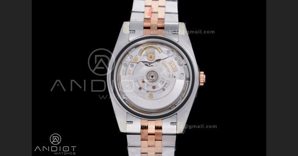 DateJust 41 126331 Clean 1:1 Best Edition 904L Steel Champagne Dial on SS/RG Jubilee Bracelet SH3235 - Image 9