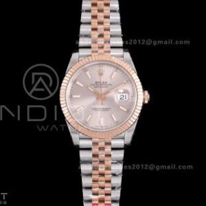 DateJust 41 126331 VSF 1:1 Best Edition 904L Steel RG Dial on SS/RG Jubilee Bracelet VS3235