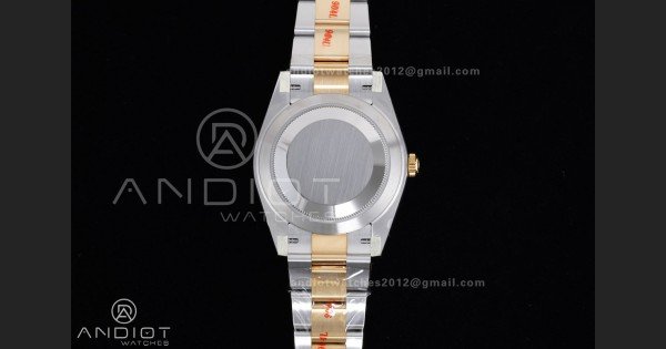 DateJust 41 126333 Clean 1:1 Best Edition 904L Steel Gray Dial Green Roman Marker on SS/YG Oyster Bracelet SH3235 (72 Hours Power Reserve) - Image 8