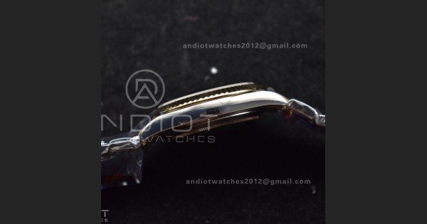 DateJust 41 126333 SS/YG GMF 1:1 Best Edition 904L Steel Gray Green Roman Dial on SS/YG Oyster Bracelet A2836 - Image 9