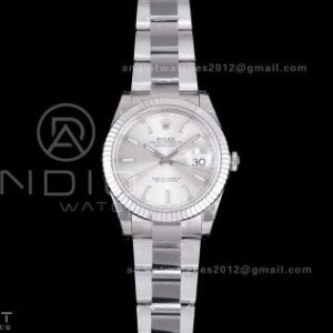 DateJust 41 126334 904L SS VSF 1:1 Best Edition Sliver Dial on Oyster Bracelet VS3235