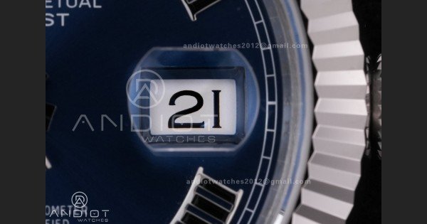 DateJust 41 126334 904L SS VSF 1:1 Best Edition V2 Blue Dial Roman Marker On Jubilee Bracelet DD3235 - Image 7