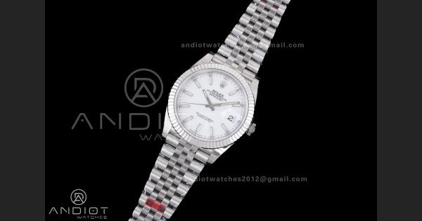 DateJust 41 126334 904L SS VSF 1:1 Best Edition White Dial on Jubilee Bracelet VS3235 - Image 2