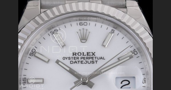 DateJust 41 126334 904L SS VSF 1:1 Best Edition White Dial on Jubilee Bracelet VS3235 - Image 4