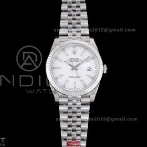 DateJust 41 126334 904L SS VSF 1:1 Best Edition White Dial on Jubilee Bracelet VS3235