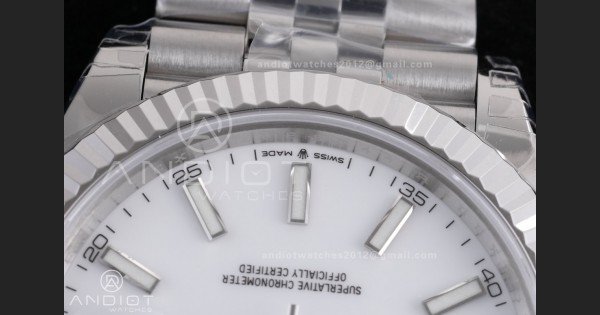 DateJust 41 126334 904L SS VSF 1:1 Best Edition White Dial on Jubilee Bracelet VS3235 - Image 6
