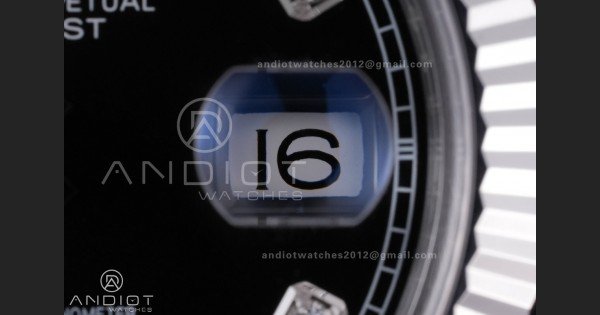DateJust 41 126334 RCF 1:1 Best Edition 904L Steel Black Diamonds Dial on Jubilee Bracelet RC3235 - Image 6