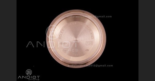 Day Date 128235 Gain Weight RG QF 1:1 Best Edition RG Dial T Diamond Marker On RG President Bracelet A2836 - Image 8
