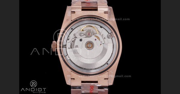 Day Date 128235 Gain Weight RG QF 1:1 Best Edition RG Dial T Diamond Marker On RG President Bracelet A2836 - Image 9