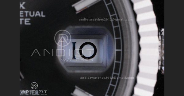 Day Date 228239 40mm 904L SS VSF 1:1 Best Edition Gray Dial Stick Marker On SS President Bracelet DD3255 - Image 8