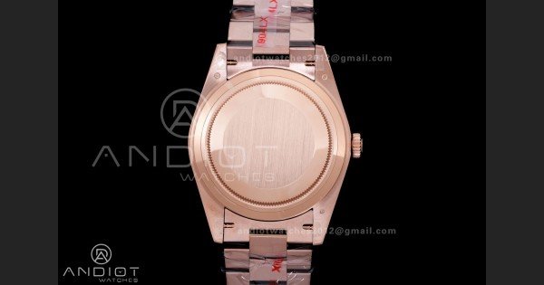 Day Date 40 RG 228235 QF 1:1 Best Edition Eisenkiesel Dial on President Bracelet A2836 (Gain Weight) - Image 7