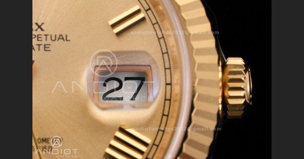 Day Date 40 YG 228238 RCF 1:1 Best Edition YG Roman Dial on President Bracelet VR3255 (211g) - Image 7