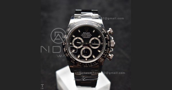 Daytona 116500 SB/VSF 1:1 Best Edition 904L Steel Black Dial on SS Bracelet DD4130 - Image 3