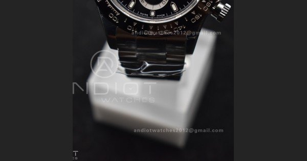 Daytona 116500 SB/VSF 1:1 Best Edition 904L Steel Black Dial on SS Bracelet DD4130 - Image 9