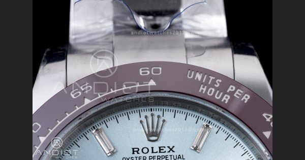 Daytona 116506 Brown Ceramic BTF 1:1 Best Edition Ice Blue Dial Crystal Marker on SS Bracelet DD4130 V2 - Image 7