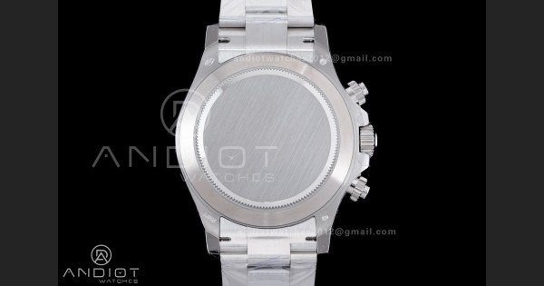 Daytona 116506 Brown Ceramic BTF 1:1 Best Edition Ice Blue Dial Crystal Marker on SS Bracelet DD4130 V2 - Image 8