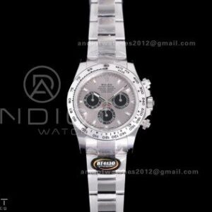 Daytona 116509 904 SS BTF 1:1 Best Edition Gray Dial On 904L SS Bracelet DD4130