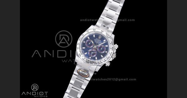Daytona 116509 BTF 1:1 Best Edition 904L SS Case and Bracelet Blue Dial DD4130 - Image 2