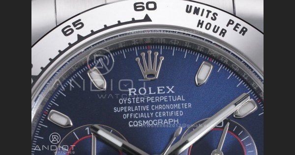 Daytona 116509 BTF 1:1 Best Edition 904L SS Case and Bracelet Blue Dial DD4130 - Image 4