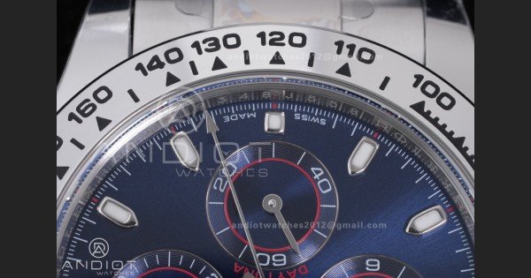 Daytona 116509 BTF 1:1 Best Edition 904L SS Case and Bracelet Blue Dial DD4130 - Image 6