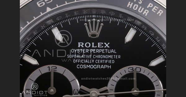 Daytona 126500 ARF 1:1 Best Edition Black Dial on SS Bracelet Strap DD4131 - Image 4