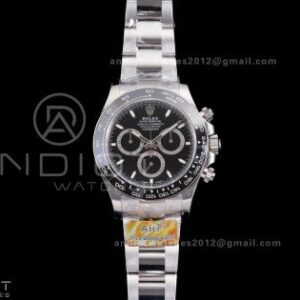 Daytona 126500 ARF 1:1 Best Edition Black Dial on SS Bracelet Strap DD4131