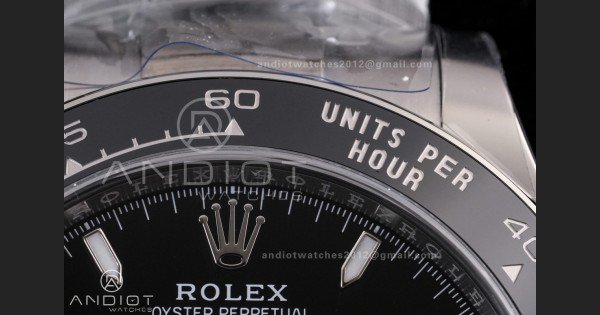 Daytona 126500 ARF 1:1 Best Edition Black Dial on SS Bracelet Strap DD4131 - Image 7