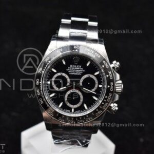 Daytona 126500 BTF 1:1 Best Edition 904L Steel Black Dial On SS Bracelet DD4131