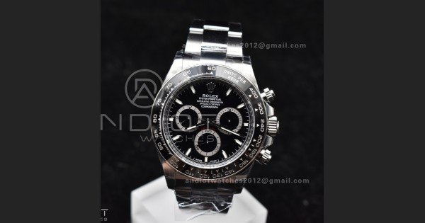 Daytona 126500 BTF 1:1 Best Edition 904L Steel Black Dial On SS Bracelet DD4131