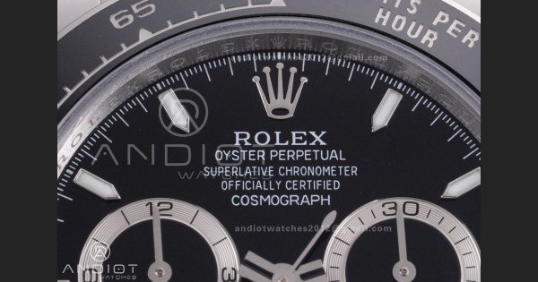 Daytona 126500 UFO 1:1 Best Edition 904L Steel Black Dial on SS Braclet UF4131 (Free Sprung) - Image 4