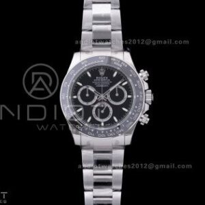 Daytona 126500 VSF 1:1 Best Edition 904L Steel Black Dial on SS Bracelet DD4131