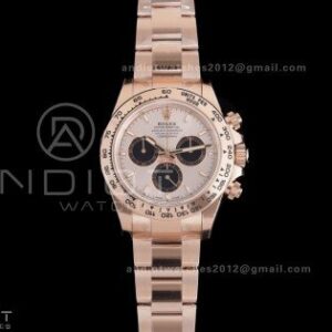 Daytona 126505 Gain Weight VSF 1:1 Best Edition RG Dial Black Sub-dial On Oyster Bracelet DD4131