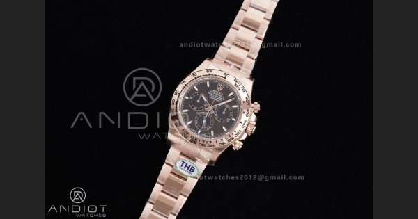 Daytona 126505 THBF 1:1 Best Edition Chocolate Dial on RG Bracelet SH4131 - Image 2