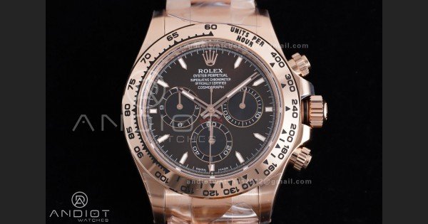 Daytona 126505 THBF 1:1 Best Edition Chocolate Dial on RG Bracelet SH4131 - Image 3