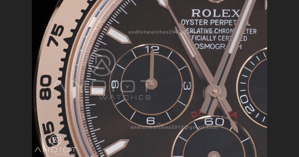 Daytona 126505 THBF 1:1 Best Edition Chocolate Dial on RG Bracelet SH4131 - Image 4