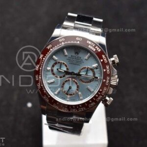 Daytona 126506 904L SS VSF 1:1 Best Edition Ice Blue Dial Sticks Markers on 904L SS Bracelet Super Clone Asian DD4131
